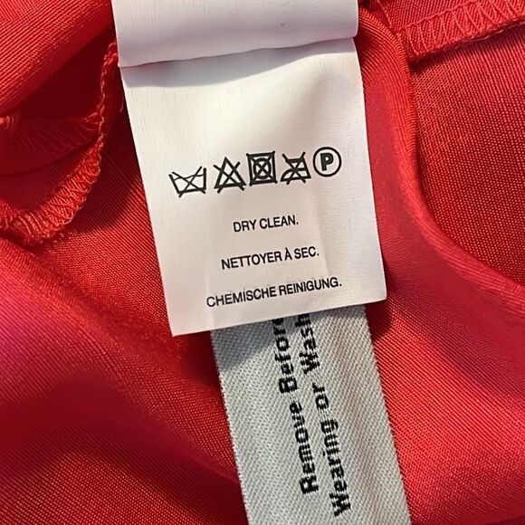 New! J. Crew One Shoulder Silk Shantung Top Pink Size 8 NWT - Picture 10 of 15